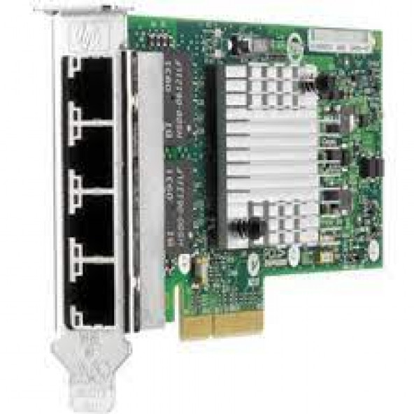 HP NC365T 593720-001 PCI-E 4 Port Gigabit Ethernet Server Adapter - 2