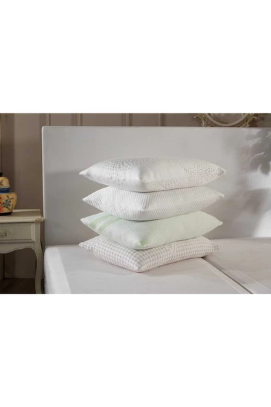 Bambu Yastık Alezi  Fermuarlı Yastık Kılıfı 50x70 Cm - 3
