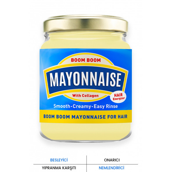 PROCSIN Mayonez Kolajen İçeren Besleyici Saç Maskesi 190 ML
