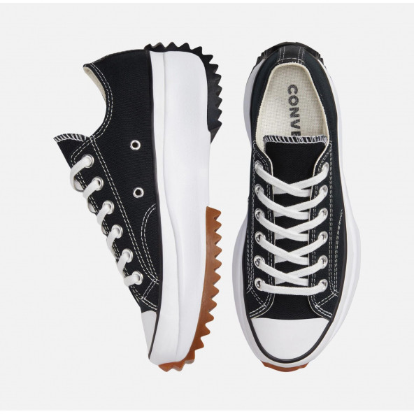 Converse Run Star Hike Platform Kısa Unisex Siyah Sneaker Spor Ayakkabı 168816C - 4