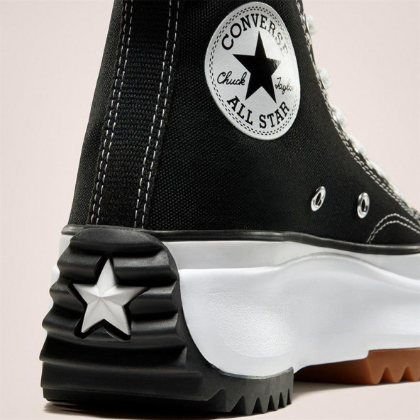 Converse Run Star Hike Platform Unisex Siyah Sneaker Spor Ayakkabı 166800C - 5
