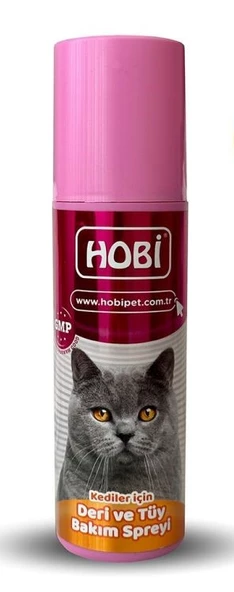 Hobi Kediler İçin Deri Ve Tüy Bakım Spreyi 200 ml