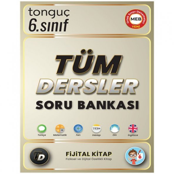 Tonguç Akademi 6. Sınıf Tüm Dersler Soru Bankası