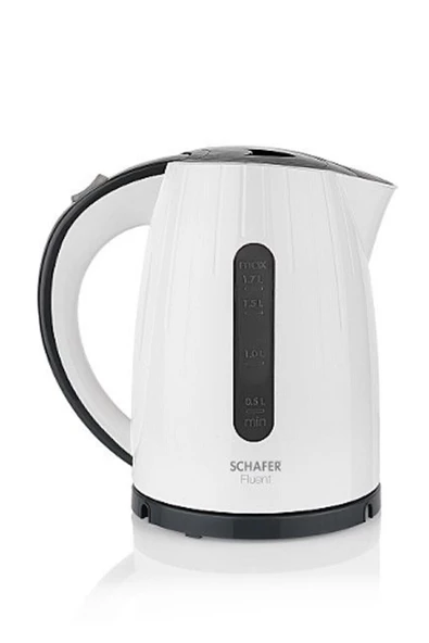 Beyaz Fluent 2200w Elektrikli Su Isıtıcı Kettle