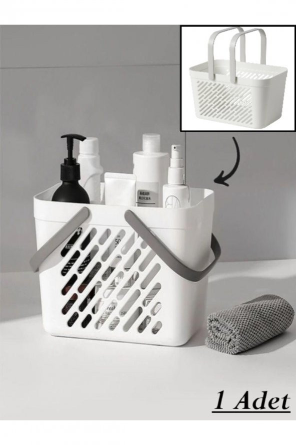 Çok Amaçlı Banyo Ve Mutfak Düzenleyici Ikea Model Sepet - Dolap Organizeri