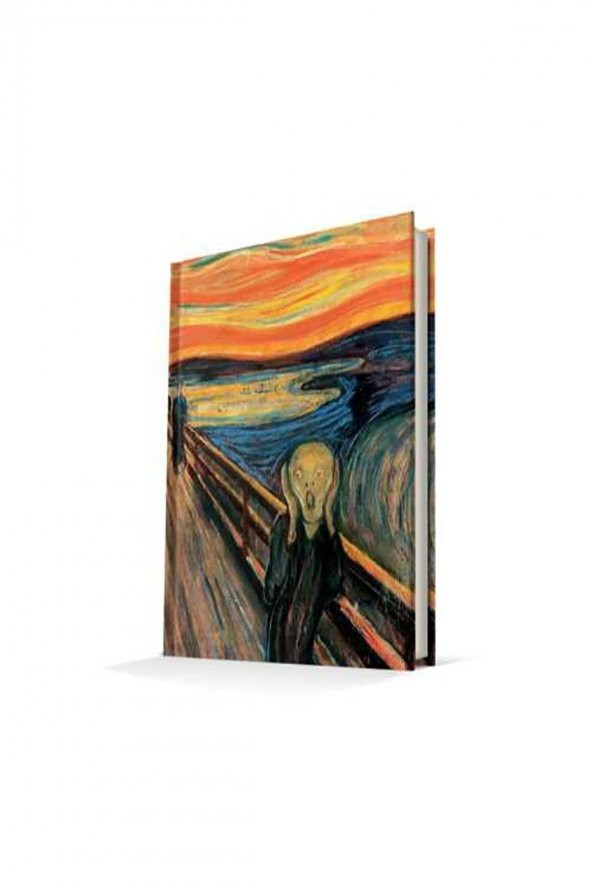 Deftter Art Of World Edvard Munch The Scream Çizgili Defter 64876-4