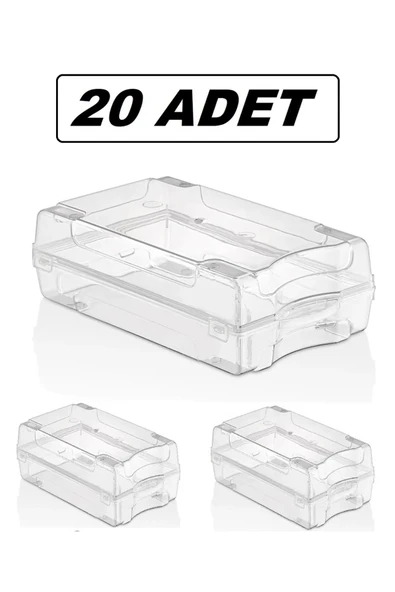 20 Adet Ayakkabı Saklama Kutusu - Fenomen Ayakkabı Kutusu Ayakkabılık Düzenleyici