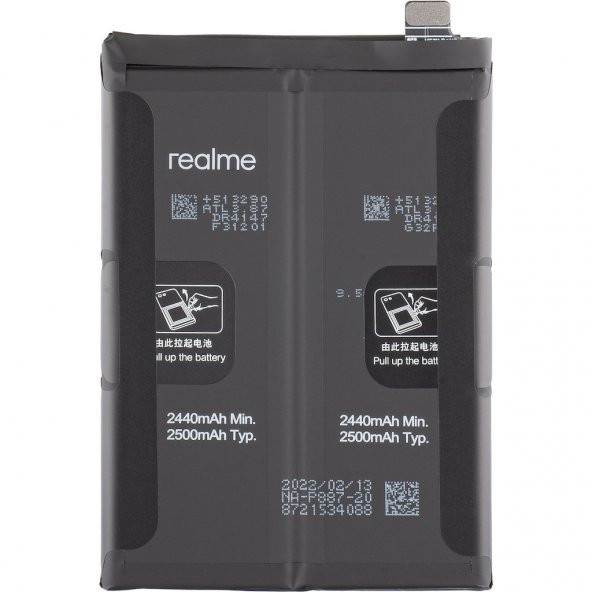 Realme Gt 2 Pro Pil Batarya Blp887 5000mah