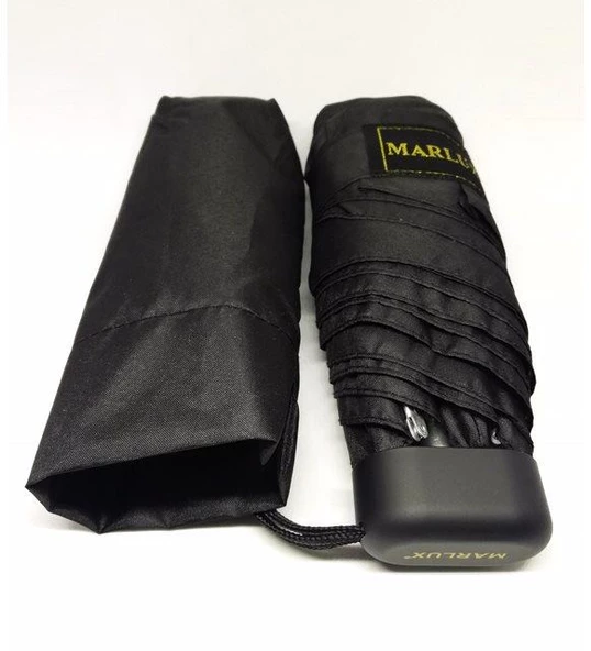 Mini Cepboy Şemsiye 17 cm  SİYAH - Resim 4