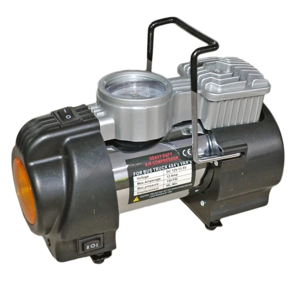 Niken Hava Kompresörü 150 Psi Pro Metal Gövde Işıklı ürün görseli