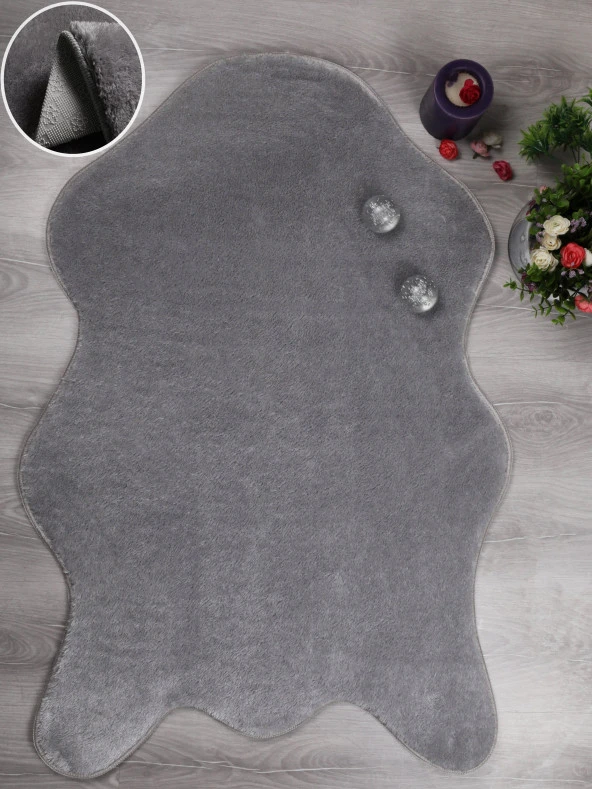 My Evilla Modern Dekoratif  Jel Kaymaz Taban Rabbit Post+Peluş - 10