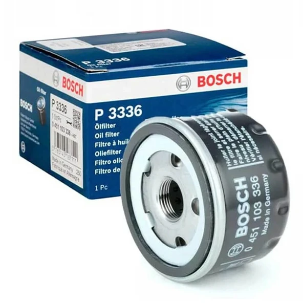 Renault Clio 2 1.4 1998-2007 Bosch Yağ Filtresi - 1