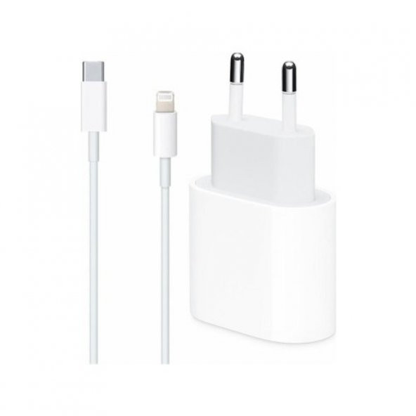 Sesatech Apple iPhone Hizli Şarj Aleti 20W Usb-C Adaptör X-XS-11-12-12PRO-12PROMAX-13-13PRO-PROMAX white