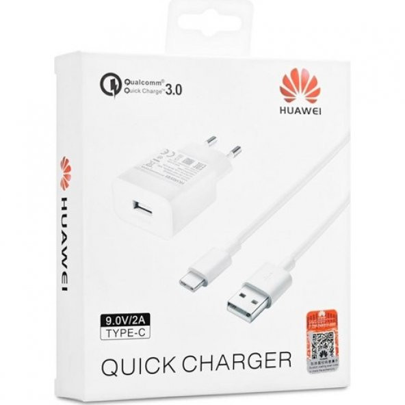 Huawei Quickcharge™ 18W Type C To USB Şarj Aleti 9V/2A – AP32