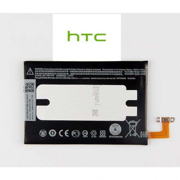 Htc One M9 Batarya Batarya Pil Bopge100 2840 Mah