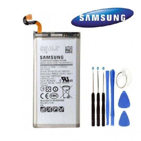 Samsung S8 Plus G955 Batarya Pil Eb-Bg955Abe+Tamir Seti