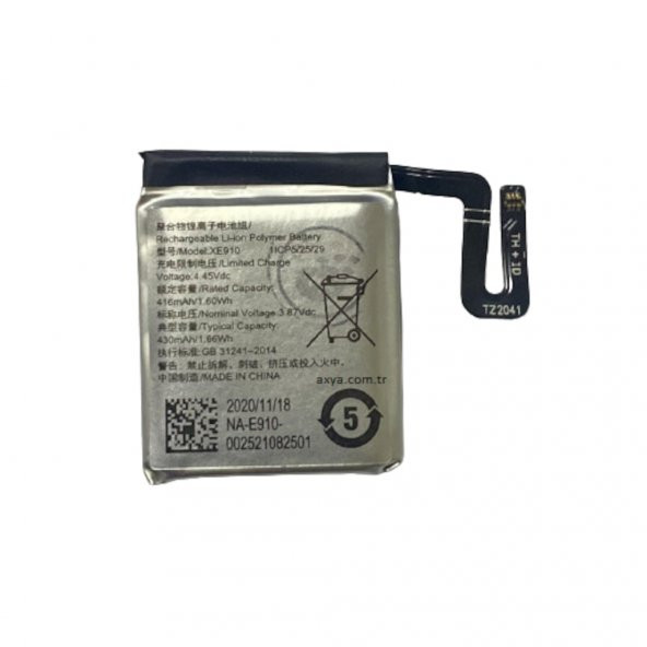Oppo Watch 46 mm XE910 Pil Batarya 380 mAh