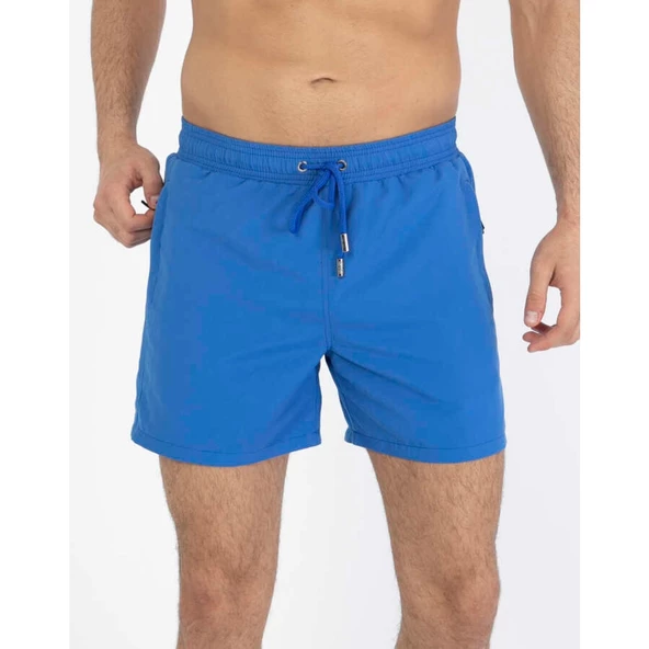 Saks Su İtici Özellikli Erkek Havuz Deniz Şort Mayo - Basic Model - 3