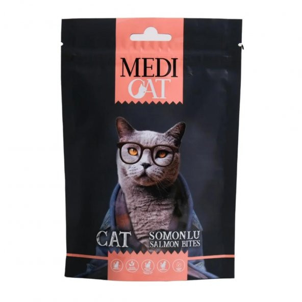 MediCat Somonlu Kedi Ödül Maması 80 gr