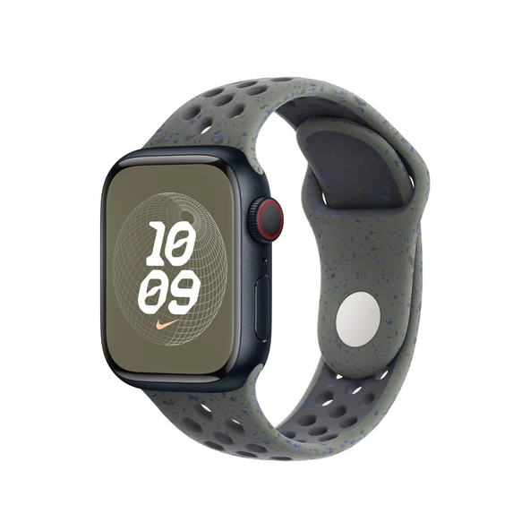 Apple Watch 44mm Kordon 2023 Point Delikli Silikon Strap Kayış - 5