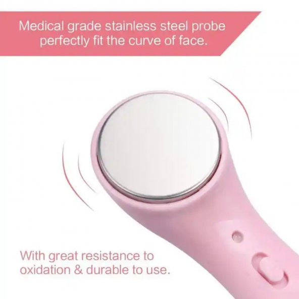 Yaşlanma Önleyici Ultrasonik Yüz Masaj Aleti - 3