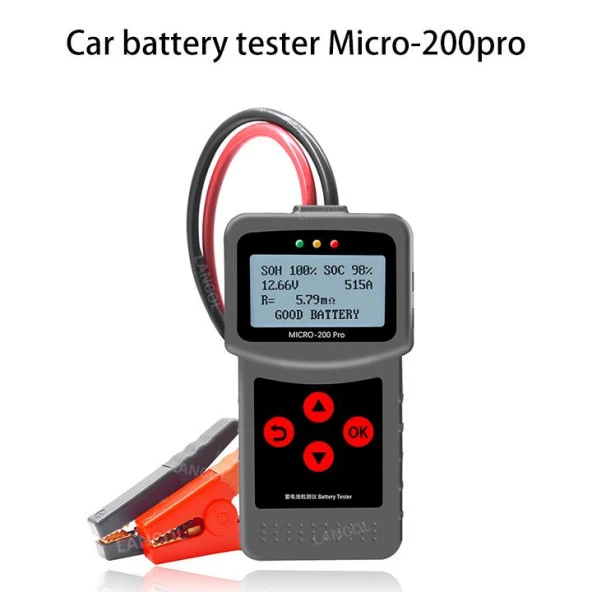 Lancol Oto ve Motosiklet Akü Test Cihazı Micro-200 Pro