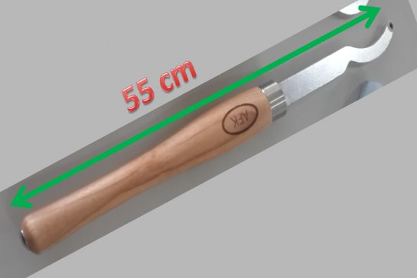 Ağaç Tornaları İçin Geniş Açılı İç Oyma Bıçağı (12 mm yuvarlak karbürlü) ürün görseli