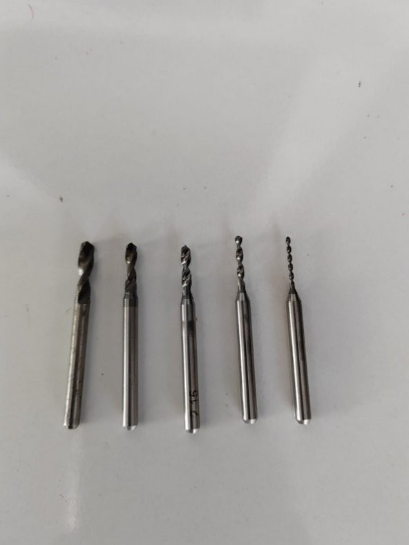 Delme Uç Seti 5li Hobi Matkapları İçin Uygun ürün görseli