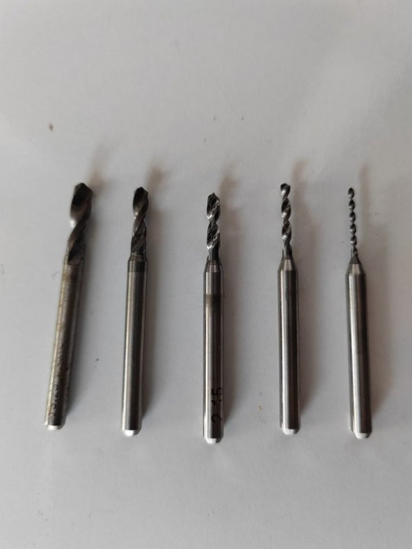 Delme Uç Seti 5li Hobi Matkapları İçin Uygun - Resim 2