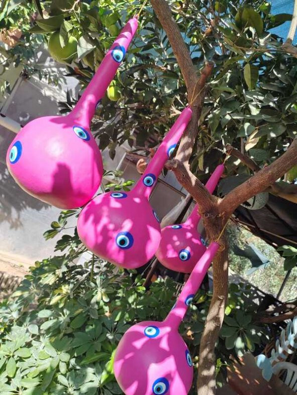 Bahçe süsü,Balkon Süsü Fuşya Renk - 2