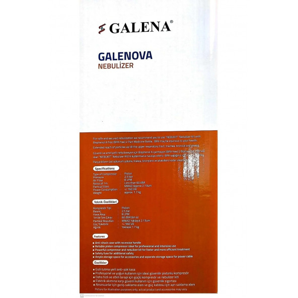 Galena Kompresörlü Nebulizatör - 3