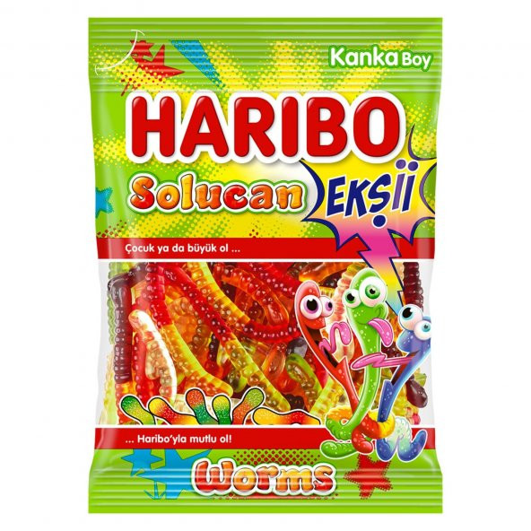 Haribo Solucan Ekşi 70gr 1 Adet