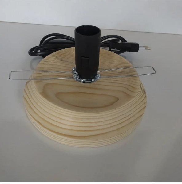 Abajur Altlığı özel üretim 17 cm çap