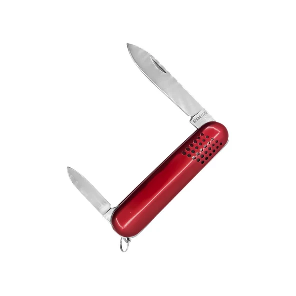 Argeus Çift Ağızlı Cep Çakısı Kırmızı (K5017-30) - 4