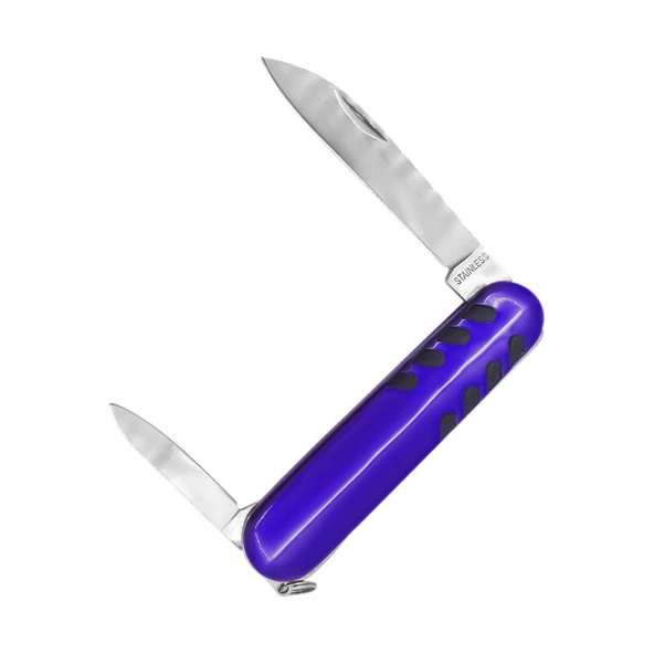 Argeus Çift Ağızlı Cep Çakısı Mor (K5017-8) - 5