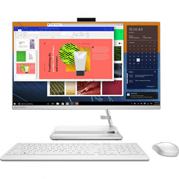 Lenovo Ideacentre Aıo 3 24IAP7 Intel Core I7-13620H 8gb 512GB SSD Inteluhdgraphic Windows 11 Pro 23.8 Fhd IPS F0GH0105TR-8512W Beyaz All In One Bilgisayar