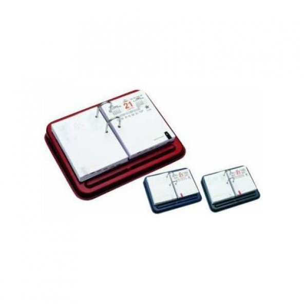 Delta Masa Üstü Takvim Altlığı Metal 2 Adet ürün görseli 1