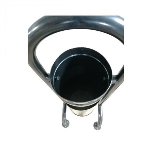 Ayaklı Sallanır Çöp Kovası - Resim 4