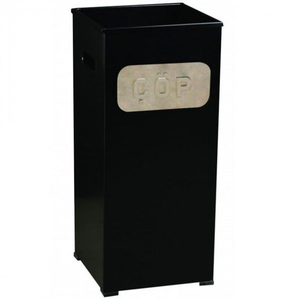 Kare Kumluklu Küllüklü Boyalı Çöp Kovası ürün görseli