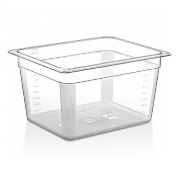 Şeffaf Plastik Gastronom Küvet ürün görseli