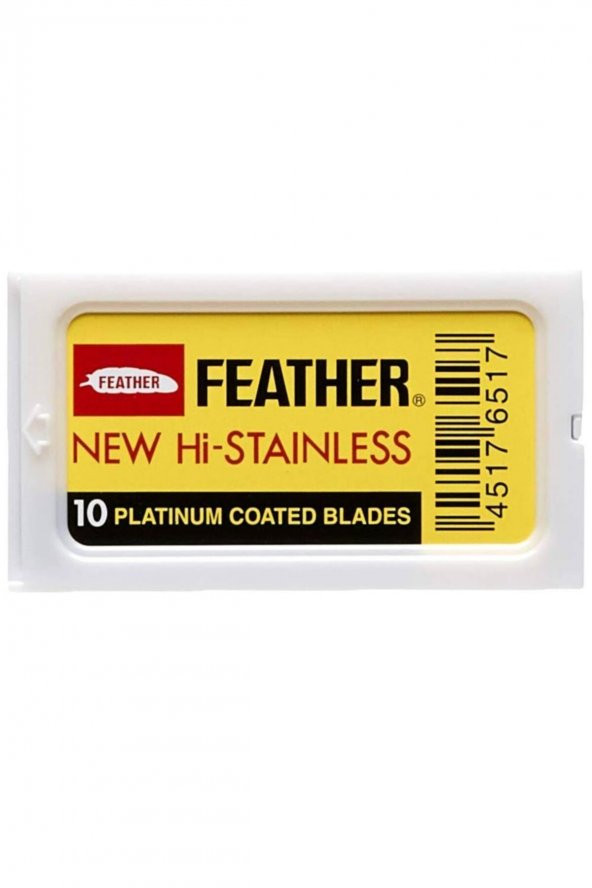 Feather Japon Tam Jilet - Yaprak Jileti 10 Adet Tam Jilet - 1