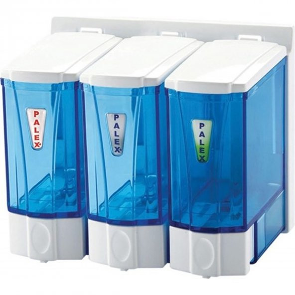 MİNİ SIVI SABUN DİSPENSERİ ÜÇLÜ 250 CC*3 PLX-3566-1