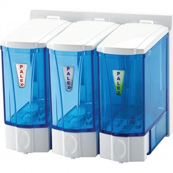 MİNİ SIVI SABUN DİSPENSERİ ÜÇLÜ 250 CC*3 PLX-3566-0 - 1