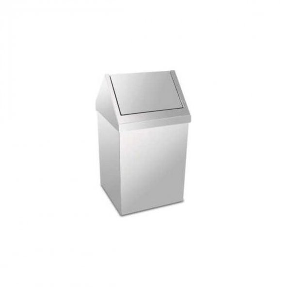 KROM ÇATI KAPAKLI ÇÖP KOVASI 6 LT PLX-3800-306