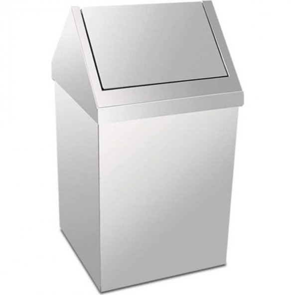KROM ÇATI KAPAKLI ÇÖP KOVASI 80 LT PLX-3800-380