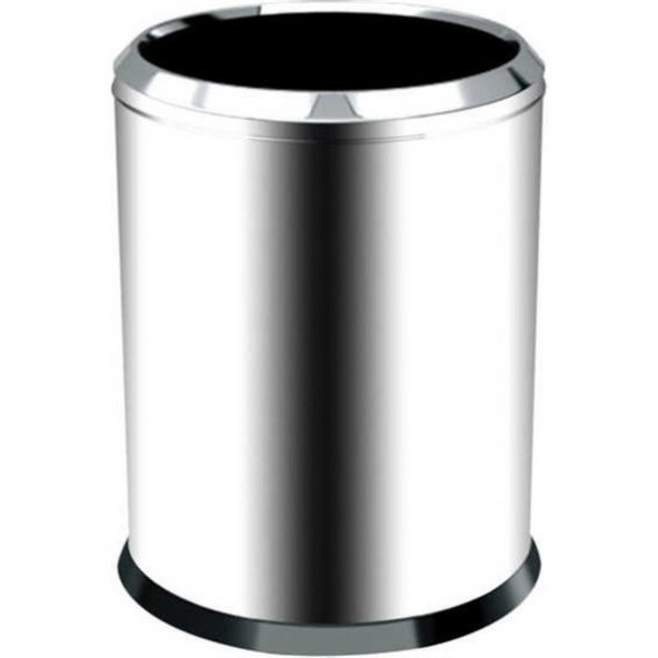 KROM ÇEMBERLİ ÇÖP KOVASI 12 LT PLX-3820-12 ürün görseli