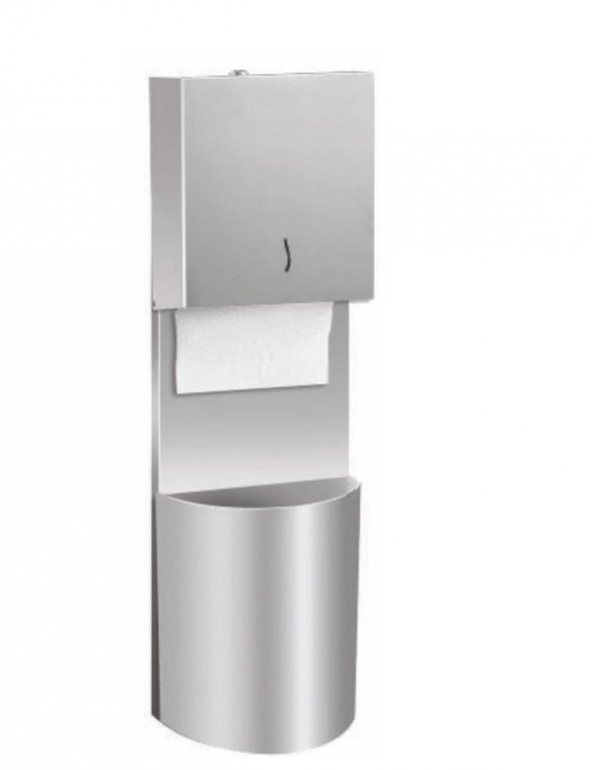 KROM KOMBİNE SET YUVARLAK (400 KAĞIT KAPASİTELİ) PLX-3800-1 ürün görseli