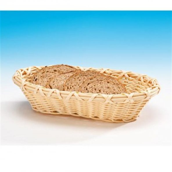 BÜYÜK OVAL PLASTİK SEPET (Açık ) - 1