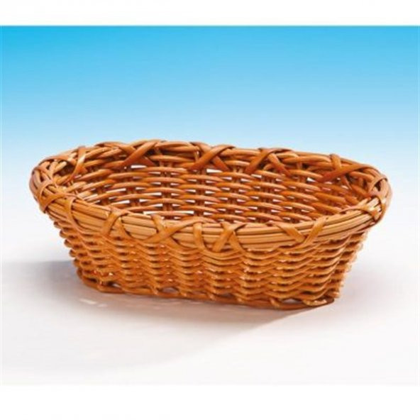 KÜÇÜK OVAL PLASTİK SEPET (Koyu ) ürün görseli