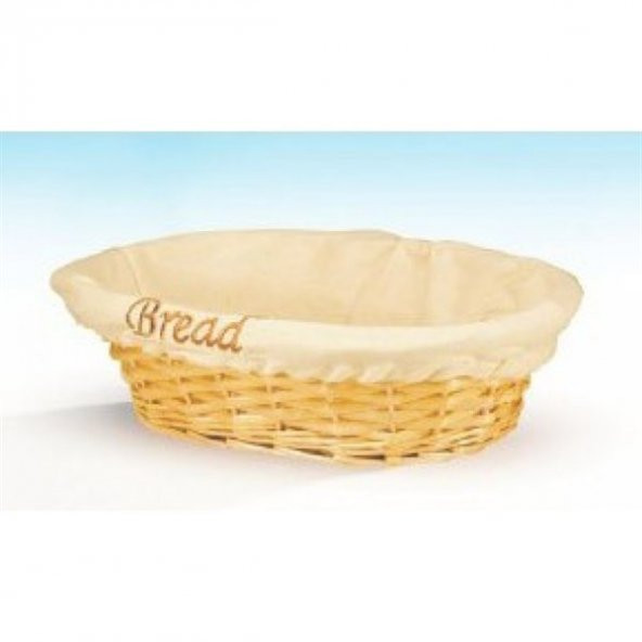 EKMEK SEPETİ BEZLİ OVAL - Resim 2